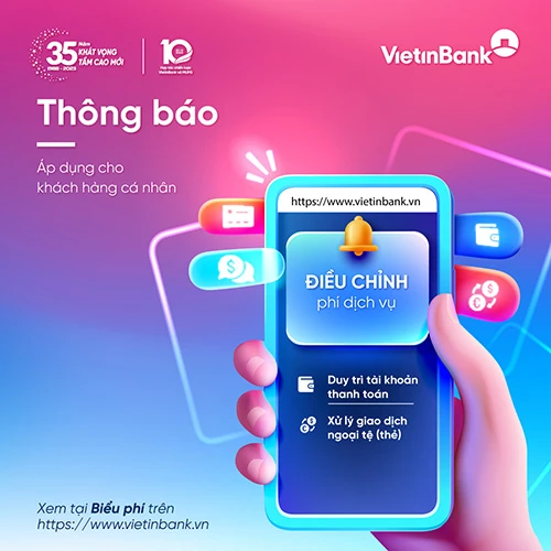 VietinBank miễn toàn bộ phí chuyển khoản và duy trì tài khoản