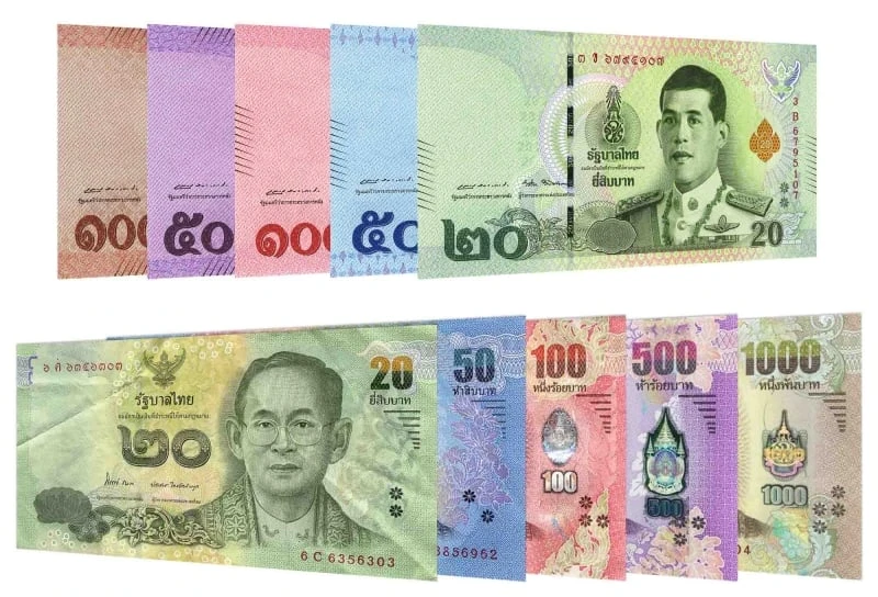 Hướng dẫn đổi tiền baht Thái Lan