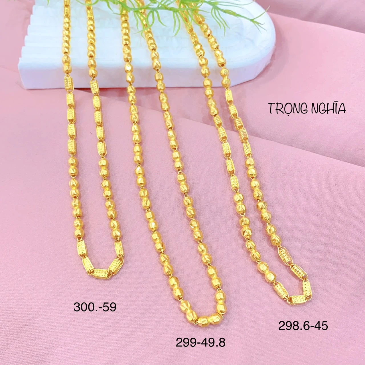 Dây Chuyền Vàng 3 Chỉ