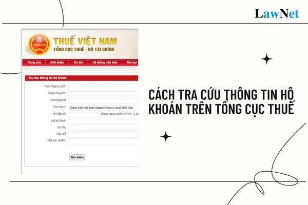 Kiểm tra thông tin mã số thuế