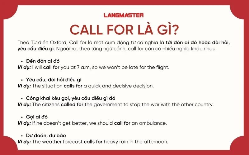 Call for là gì?