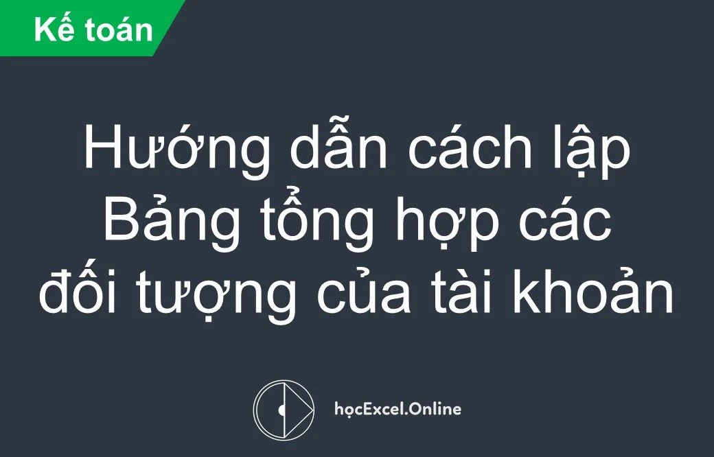 Mẫu bảng kế toán