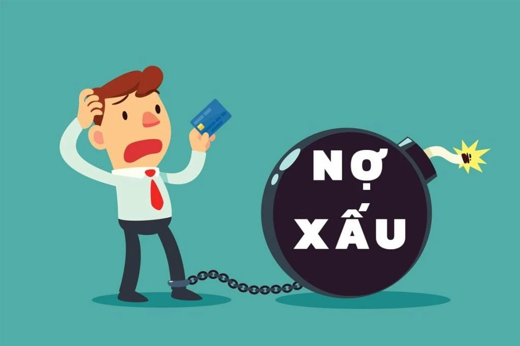 Hình ảnh minh họa về các nhóm nợ không tốt