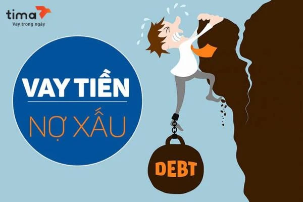 Hình ảnh minh họa về nợ không tốt