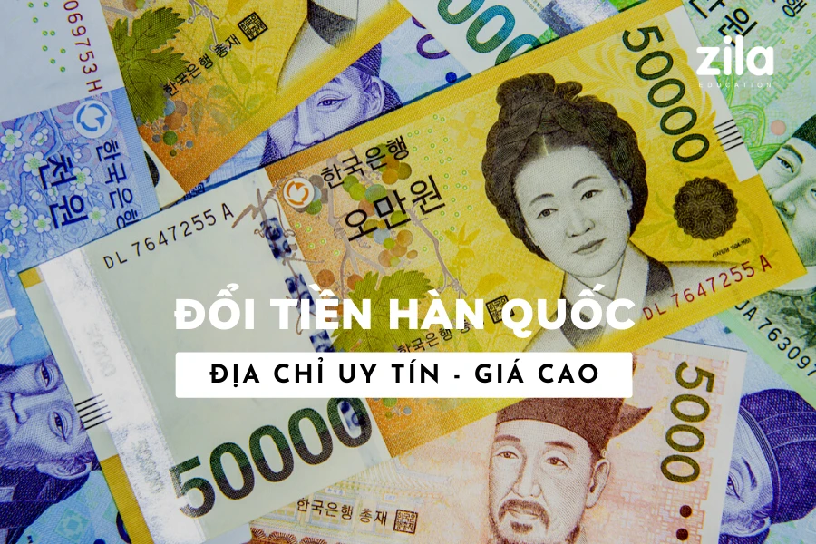 Hình ảnh về đồng tiền Hàn Quốc