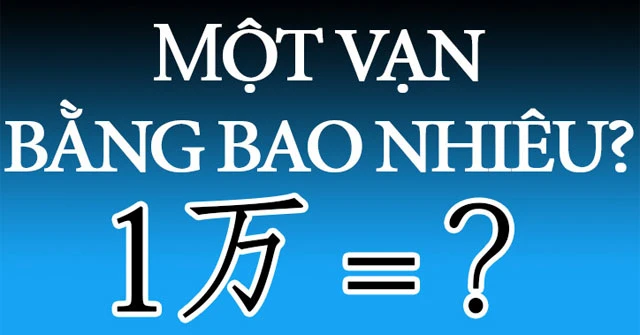 Hình minh họa về đơn vị Vạn