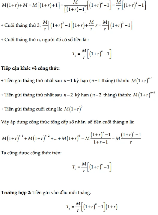 Lãi suất theo thời gian