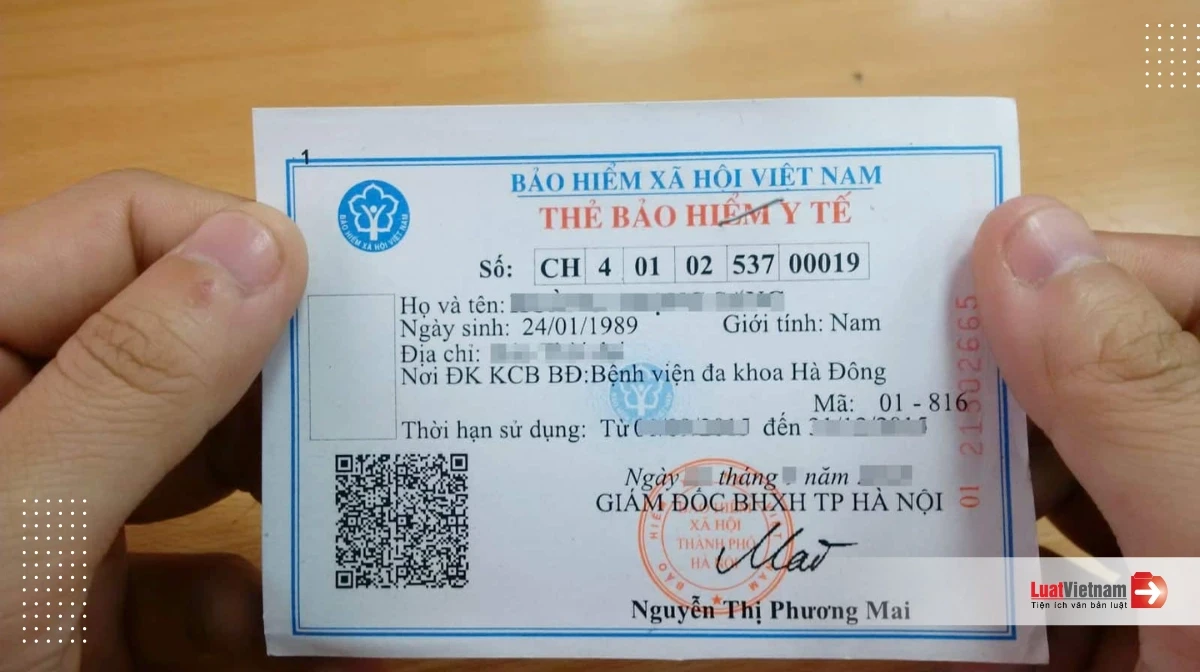 Kê khai thông tin đăng ký bảo hiểm y tế