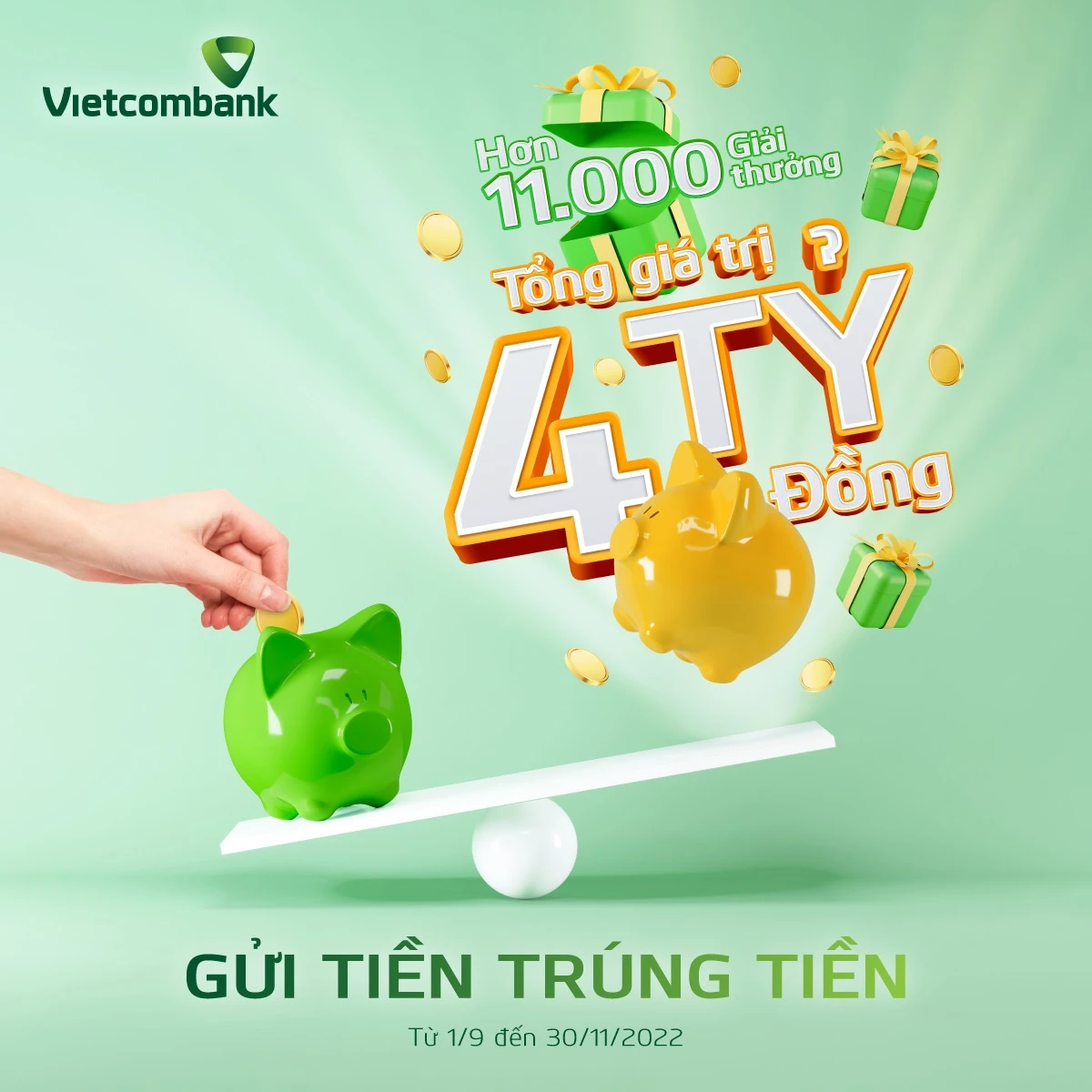 Tính linh hoạt trong gửi tiền