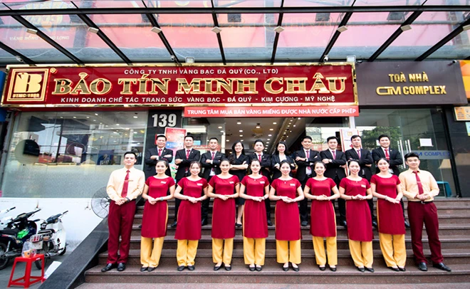 Vàng bạc Bảo Tín Minh Châu
