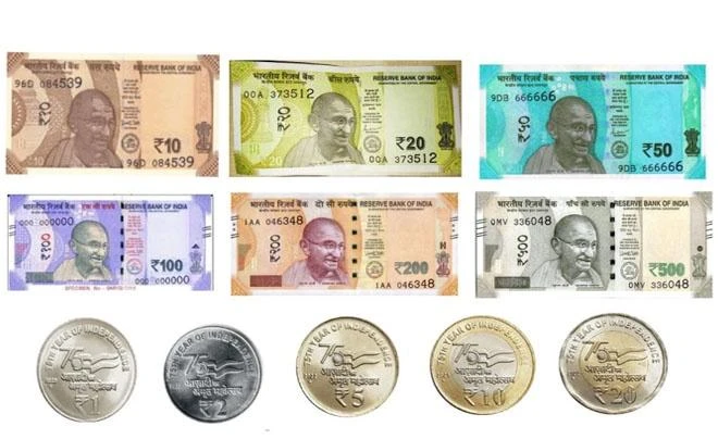 Mệnh giá tiền rupee
