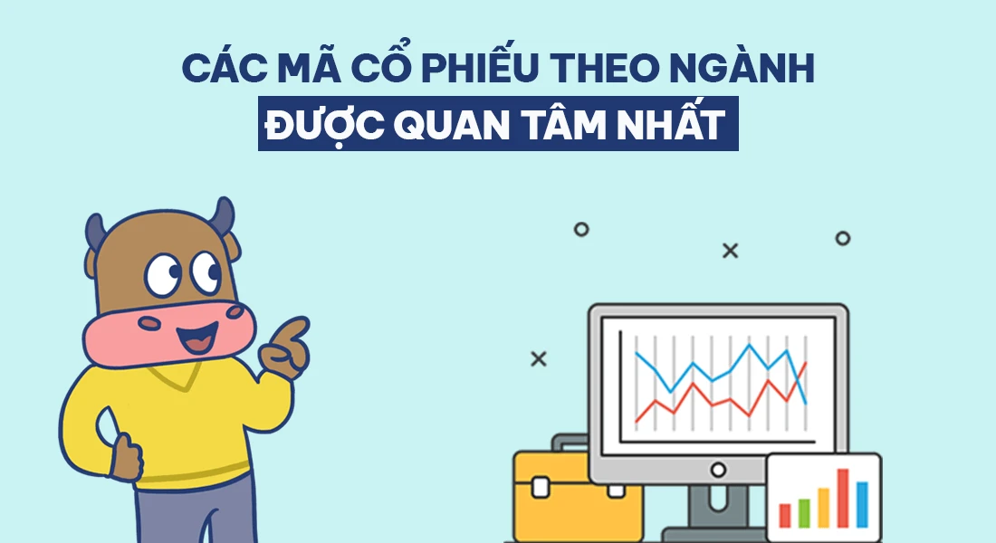 Các mã cổ phiếu theo ngành