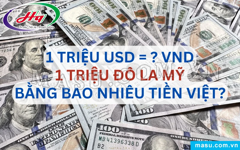 Thay đổi giá trị giữa USD và VND