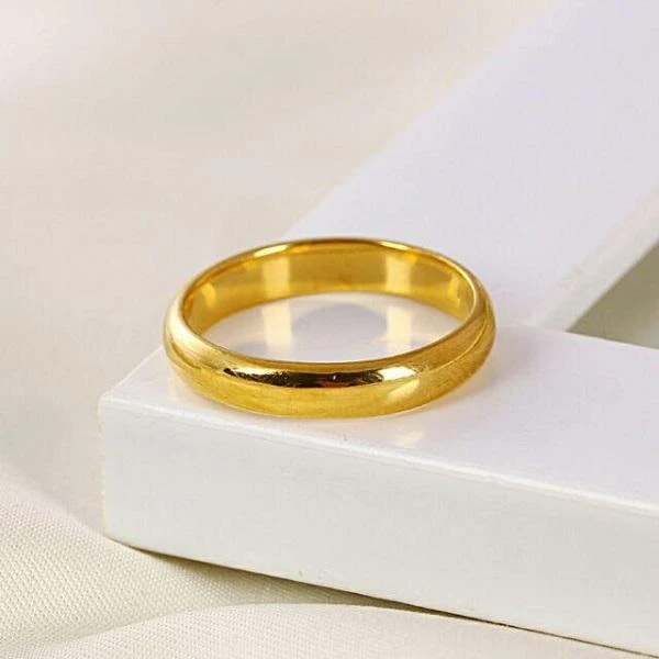Nhẫn nam vàng tây 3 chỉ