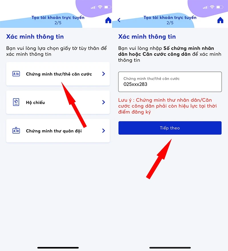 Hướng dẫn vay tiền trên app