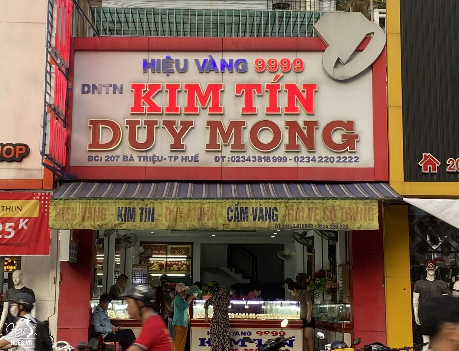 Giá vàng hôm nay tại Thừa Thiên Huế
