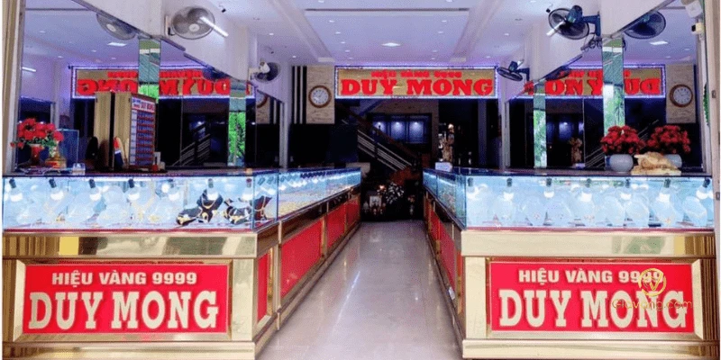 Tiệm vàng Duy Mong tại Huế