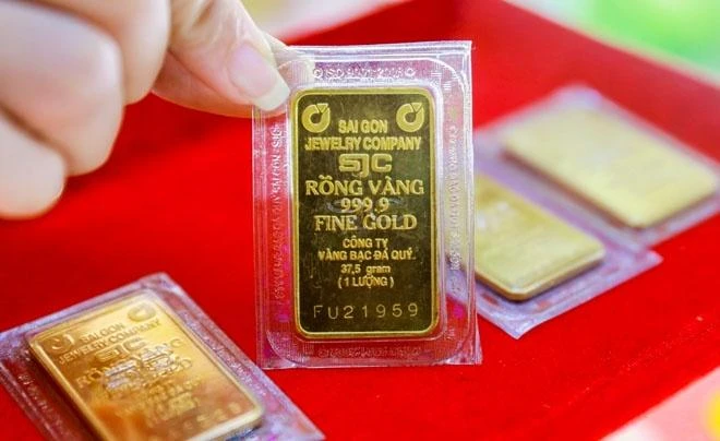 Giá vàng SJC tại nhiều nơi