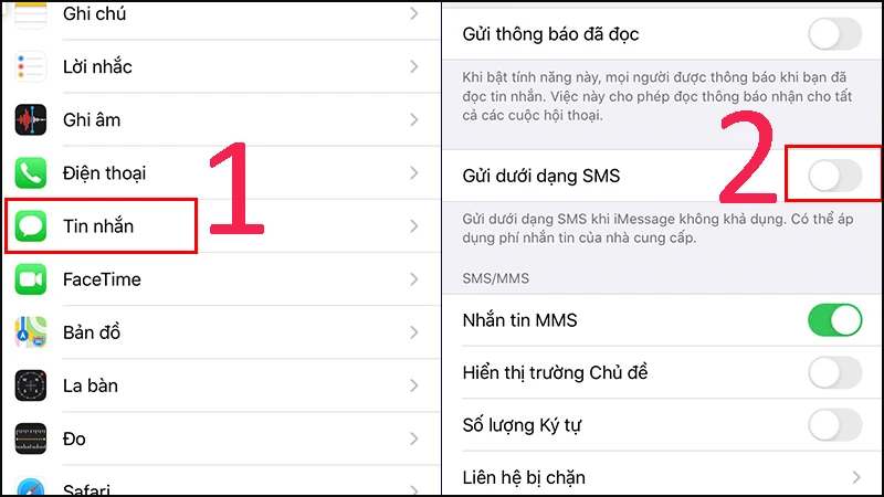 Tại sao iPhone không gửi được tin nhắn - Nguyên nhân và cách khắc phục - Thegioididong.com