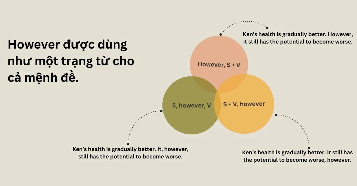 Cách dùng However - Cấu trúc & Bài tập vận dụng có đáp án