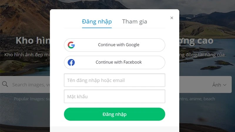 Hướng dẫn tải ảnh trên Pixabay