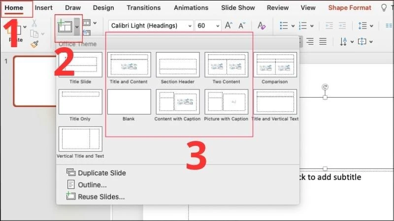 Hướng dẫn cách sử dụng Powerpoint cho người mới sử dụng đơn giản nhất - Thegioididong.com