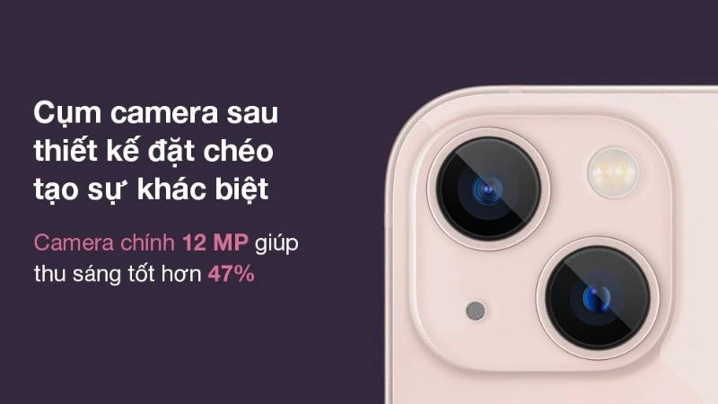 iPhone 13 màu hồng