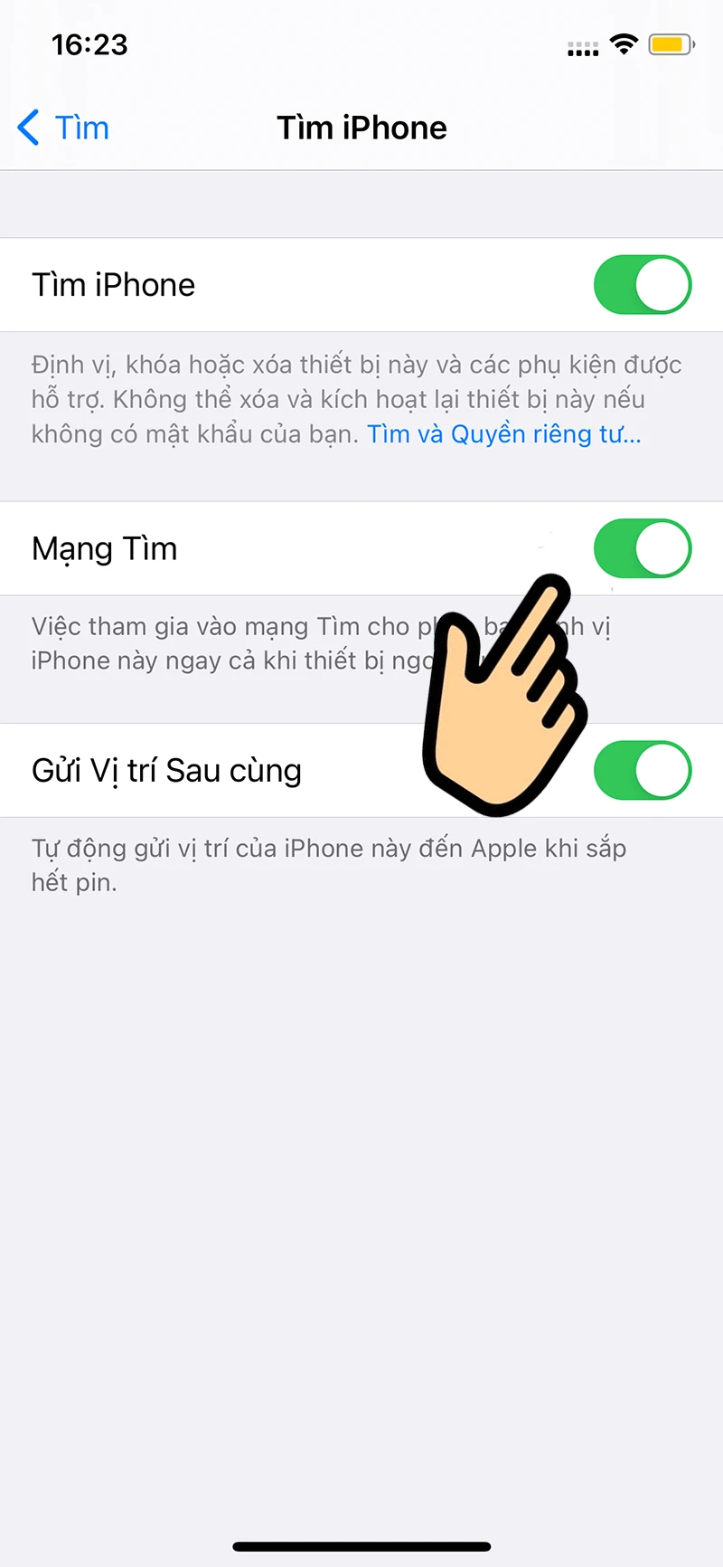 Cách tìm iPhone bị mất kể cả khi bị tắt máy với iOS 14