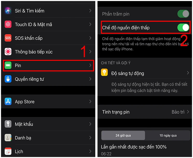 7 cách khắc phục tình trạng sụt pin nhanh trên iOS 14 siêu hiệu quả - Thegioididong.com