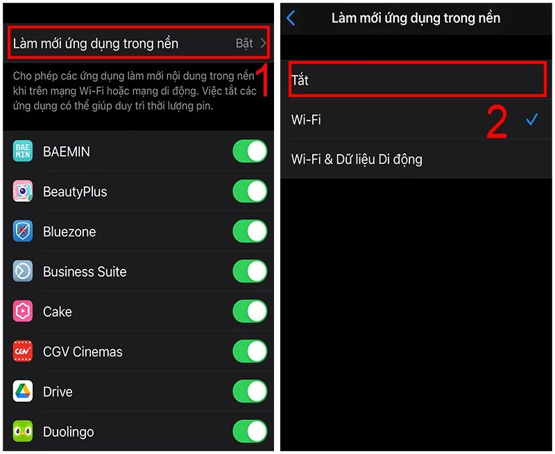 7 cách khắc phục tình trạng sụt pin nhanh trên iOS 14 siêu hiệu quả - Thegioididong.com