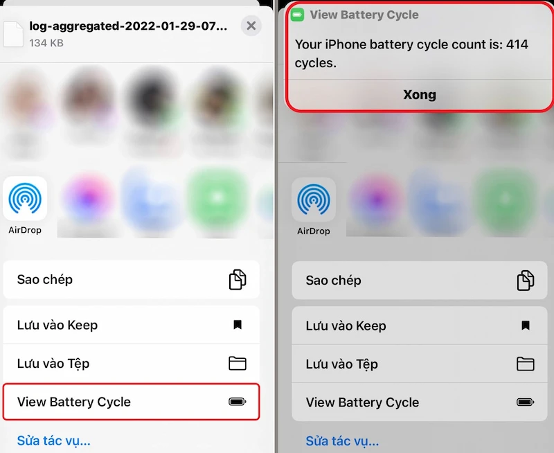 Cách kiểm tra số lần sạc pin iPhone giúp bạn biết được tình trạng pin chính xác và tiện lợi
