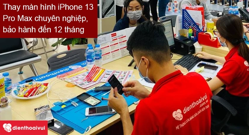 Thay màn hình iPhone 13 Pro Max