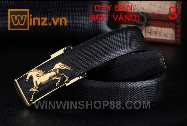 Dây nịt nam hình con ngựa DN35