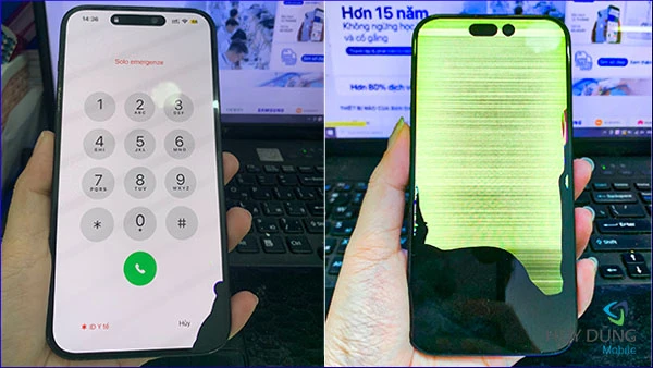 Thay màn hình iPhone 15 Pro Max chính hãng Giá 12/2024