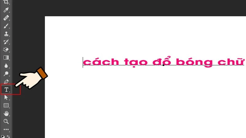 Cách đổ bóng, tạo viền cho chữ trong Photoshop đẹp, dễ dàng nhất