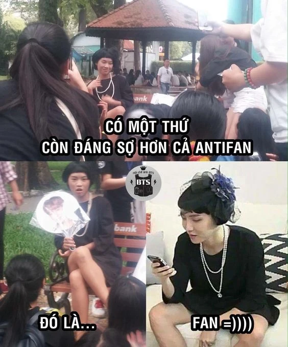 50+ Ảnh chế dìm BTS cực đỉnh