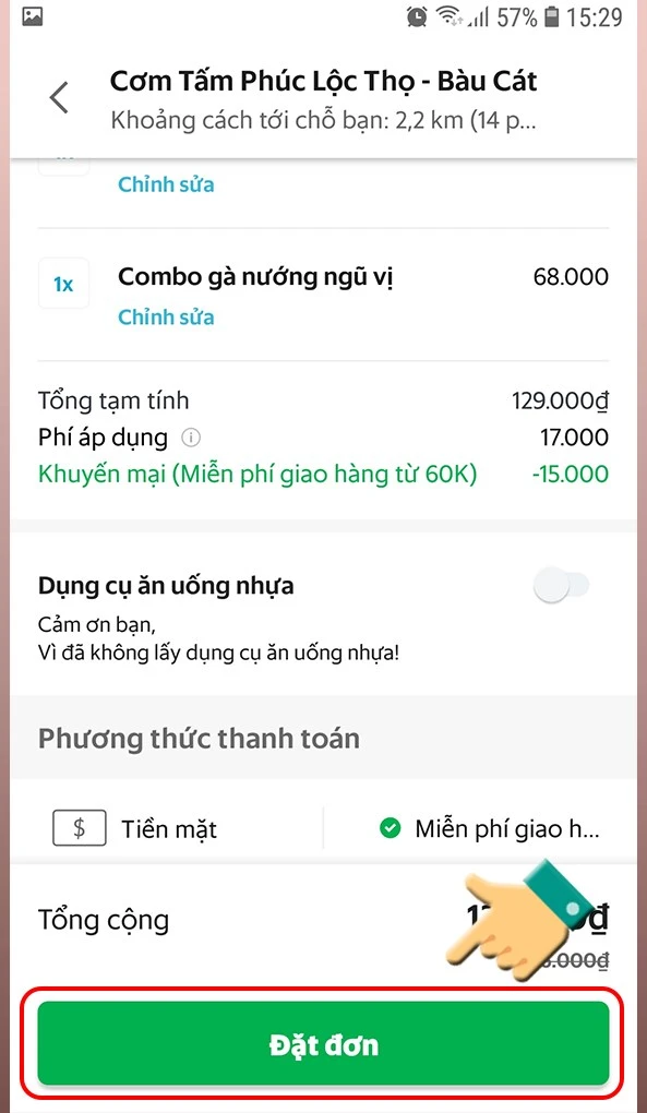 Hướng dẫn sử dụng Grab Booking trên điện thoại cực kỳ đơn giản