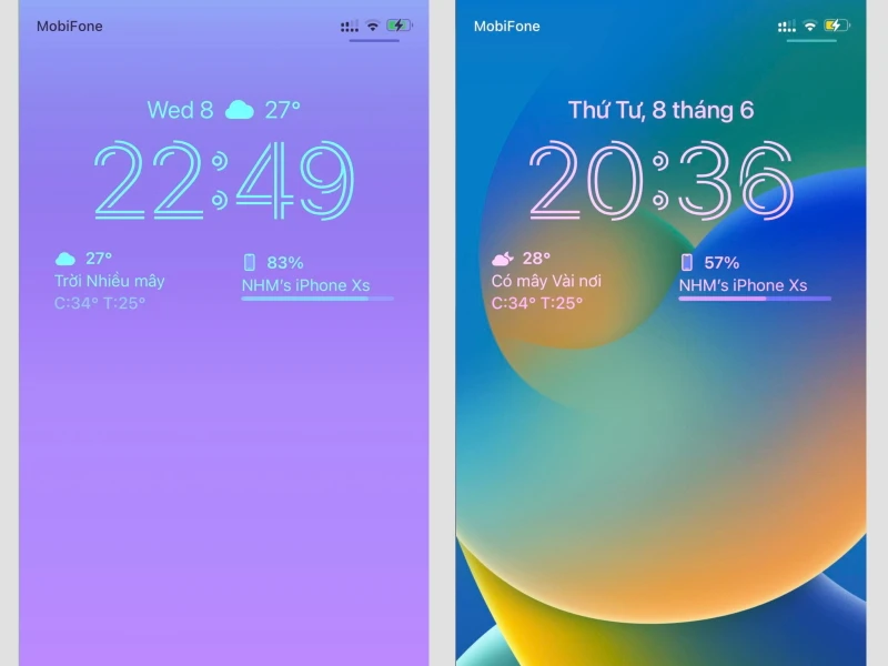 Cùng khám phá màn hình khóa trên iOS 16 - Có gì mới? - Thegioididong.com