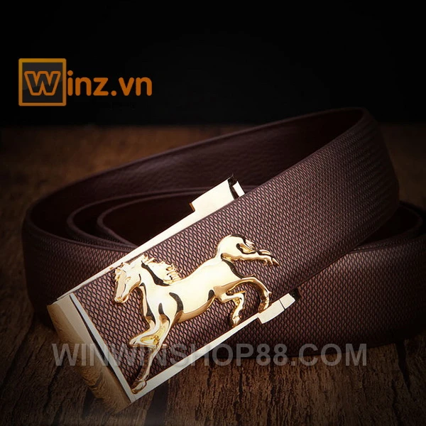 Dây nịt nam hình con ngựa DN35