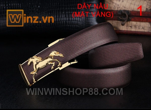 Dây nịt nam hình con ngựa DN35