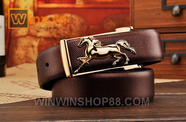 Dây nịt nam hình con ngựa DN35