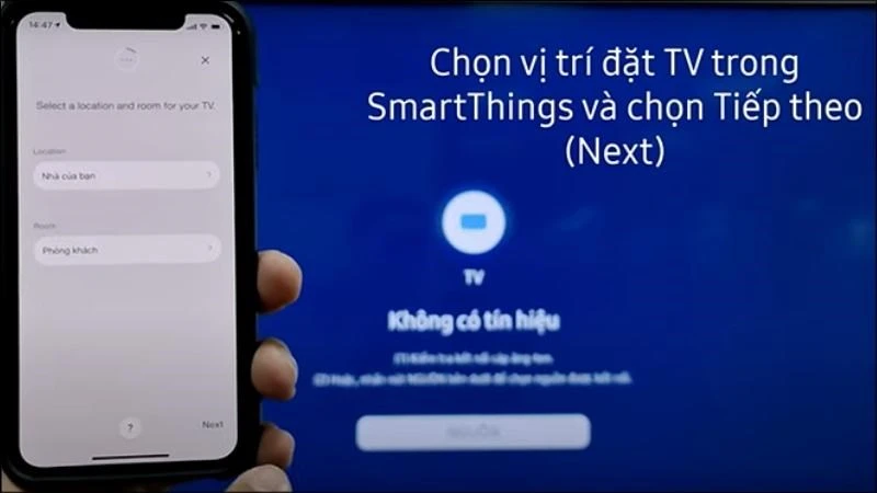 Cách phản chiếu màn hình iPhone lên tivi Samsung chi tiết, đơn giản - Thegioididong.com