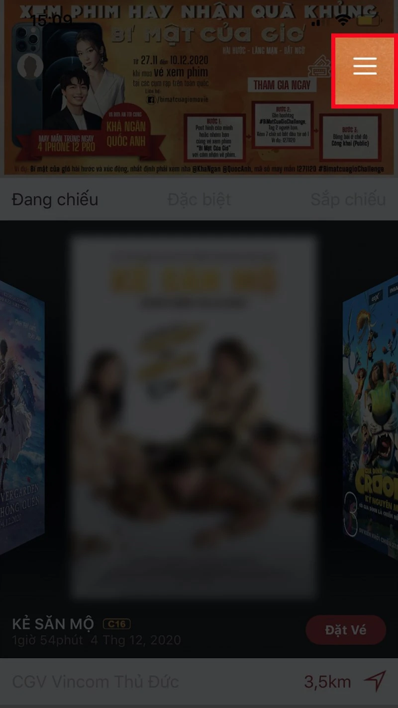 Cách đặt vé xem phim CGV online cực đơn giản, cực nhanh