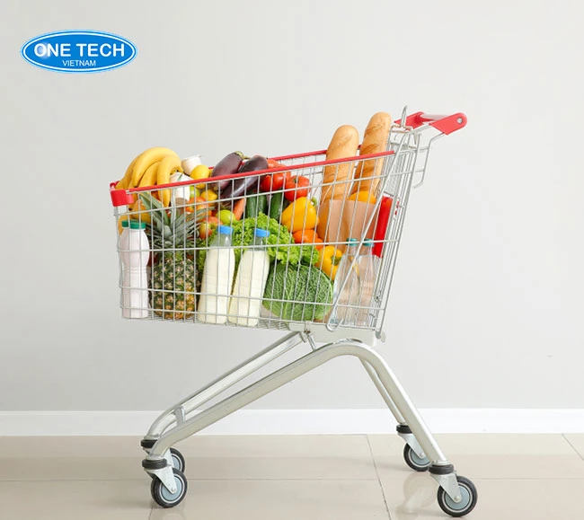 Xe đẩy siêu thị One Tech: Chất lượng cao, giá rẻ, BH 2 năm