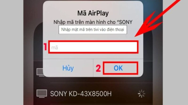 Hướng dẫn cách phản chiếu màn hình iPhone lên tivi Sony nhanh chóng - Thegioididong.com