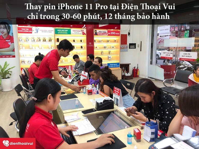 Thay pin iPhone 11 Pro