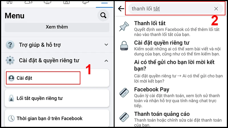 Không bật được chế độ tối trên Facebook - Nguyên nhân, cách khắc phục - Thegioididong.com