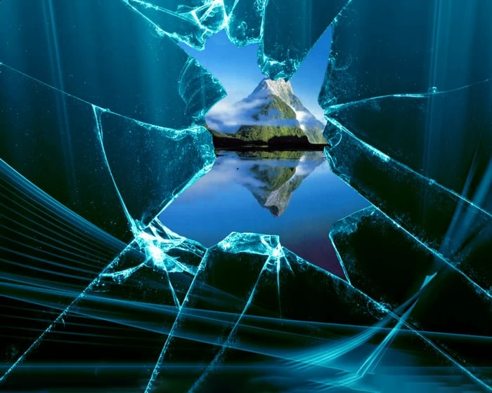 Nghệ thuật phá vỡ màn hình tuyệt vời