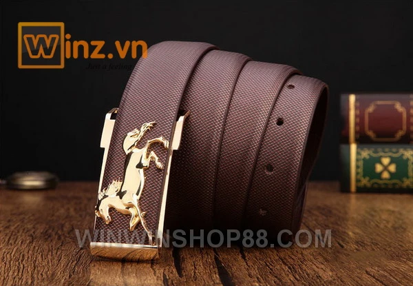 Dây nịt nam hình con ngựa DN35