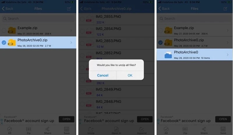 Cách giải nén file Rar trên iPhone cực kỳ đơn giản, nhanh chóng